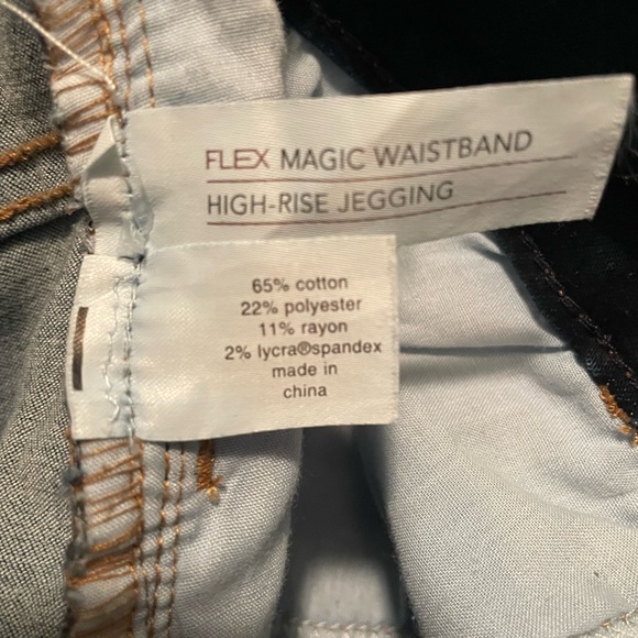 Lane Bryant Denim Jeggings- Size 24 - Picture 6 of 8
